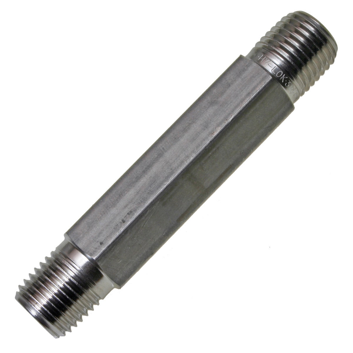 SS Male 3" HEX Nipple NPT 6000PSI